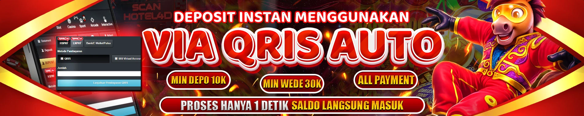 hotel4d deposit cepat dengan onpay dan cnpay